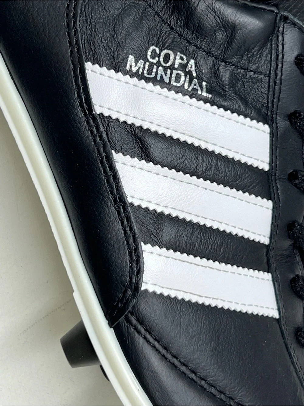 Adidas Copa Mundial Soccer Cleats Men 12.5 Black White Leather Germany NWT